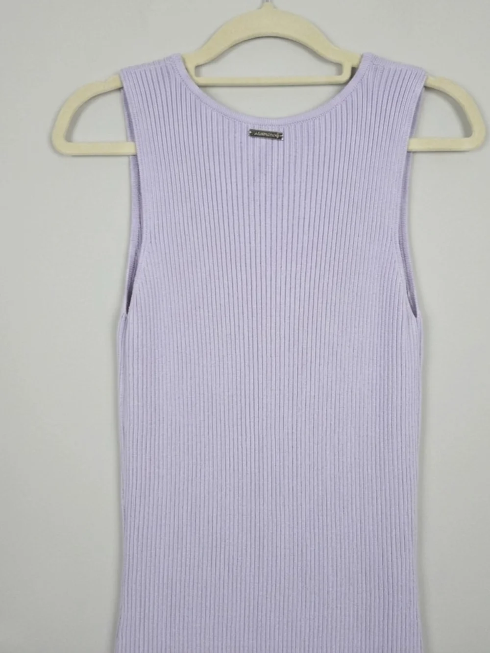 Michael Kors  Lilac Ribbed Knit  Maxi Dress Size M